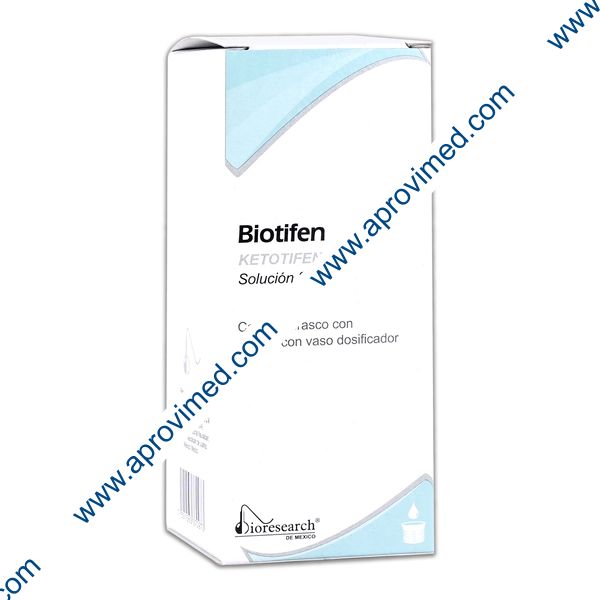 BIOTIFEN SOLUCIÓN Fco. 120 ML. 20 MG/100 ML.