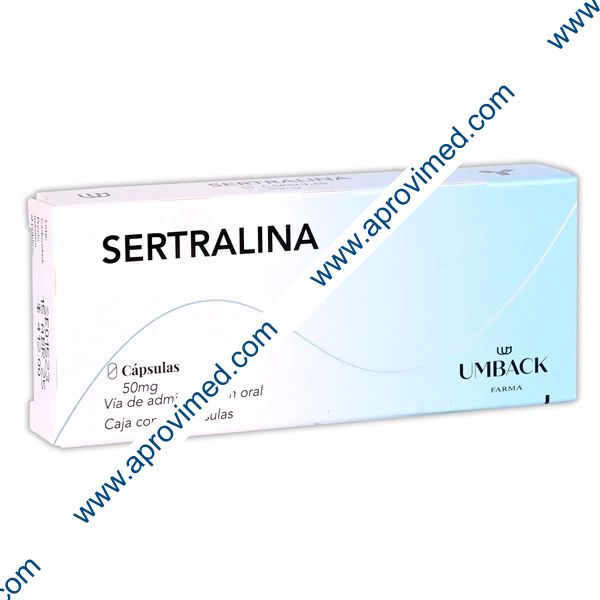 SERTRALINA (Umback) c/14 CAPS. 50 MG.