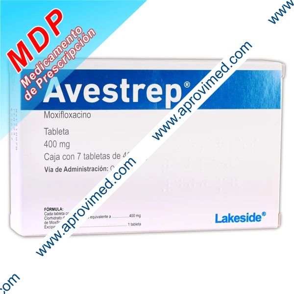 AVESTREP c/7 TABS. 400 MG.