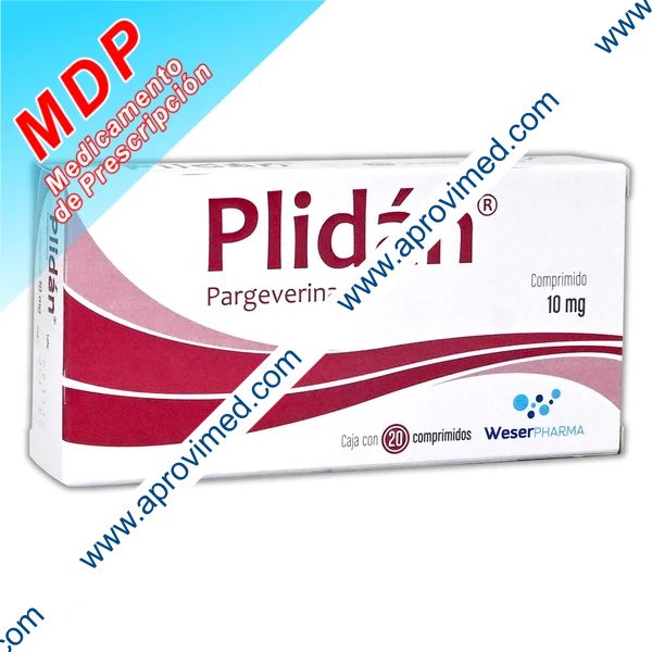 PLIDÁN c/20 COMPS. 10 MG.