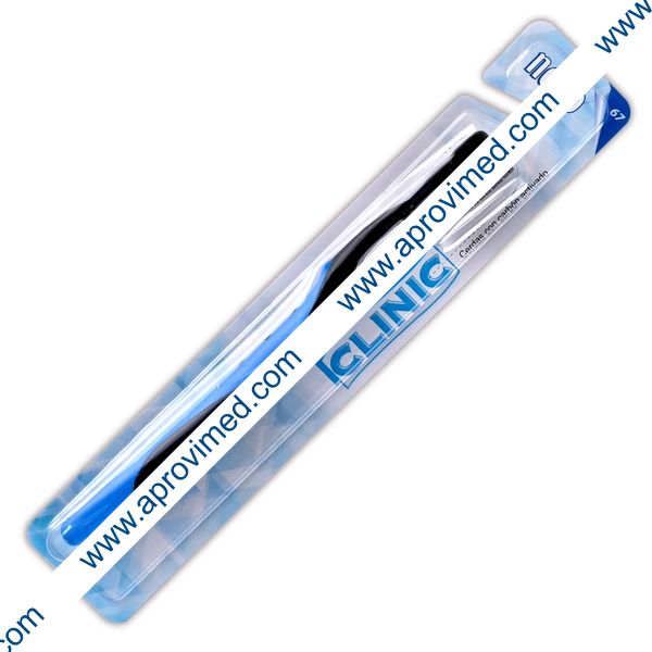 CEPILLO DENTAL (Clinic) NANO 67 c/Carbón Activado Blister c/1 Pza.