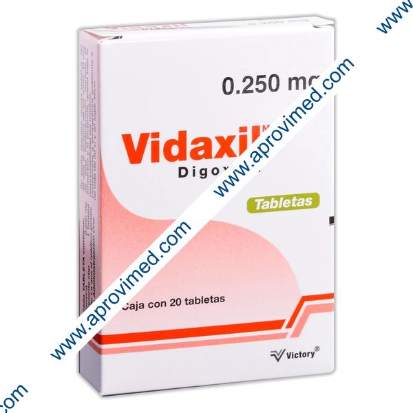 VIDAXIL c/ 20 TABS. 0.250 MG.