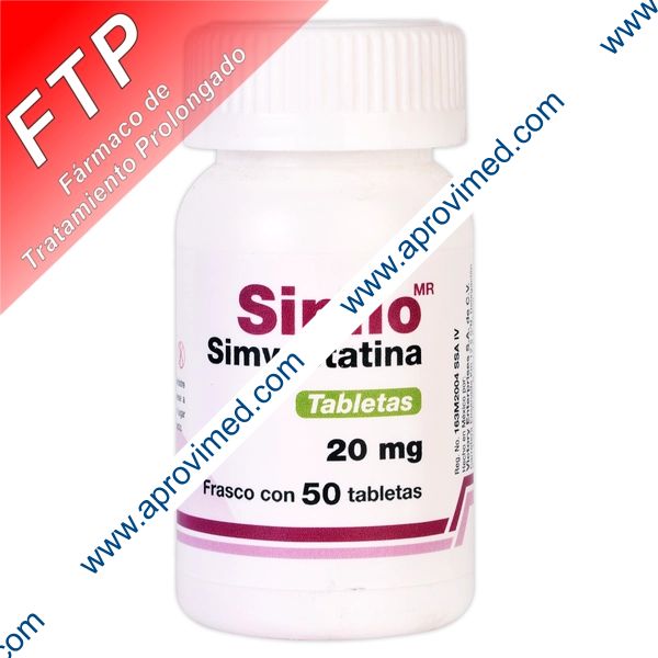 SIMLO c/50 TABS. 20 MG.