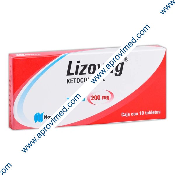 LIZOVAG c/10 TABS. 200 MG.
