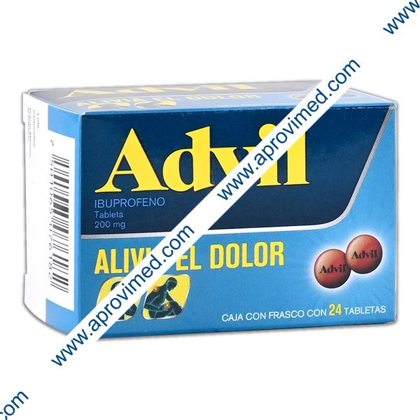 ADVIL c/24 TABS. 200 MG.