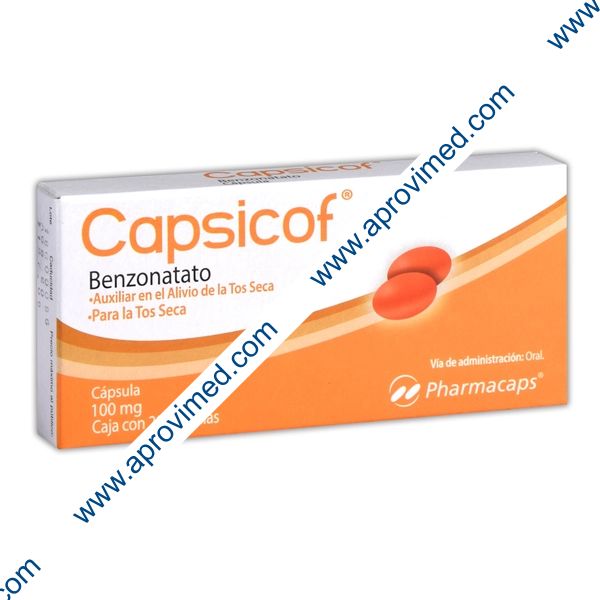 CAPSICOF c/20 CAPS. 100 MG.