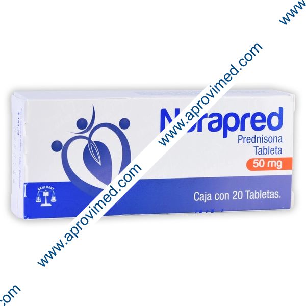 NORAPRED c/20 TABS. 50 MG.