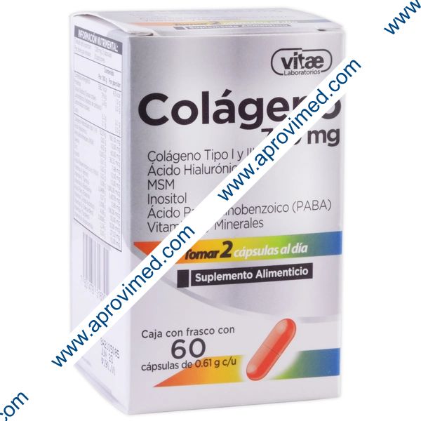 COLÁGENO (Vitae) c/60 CAPS. 0.61 G.