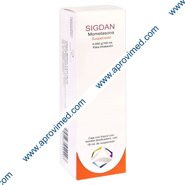 SIGDAN SUSP. p/INHALACIÓN NASAL 0.05% Fco. 18 ML. c/140 Dosis 50 MCG.