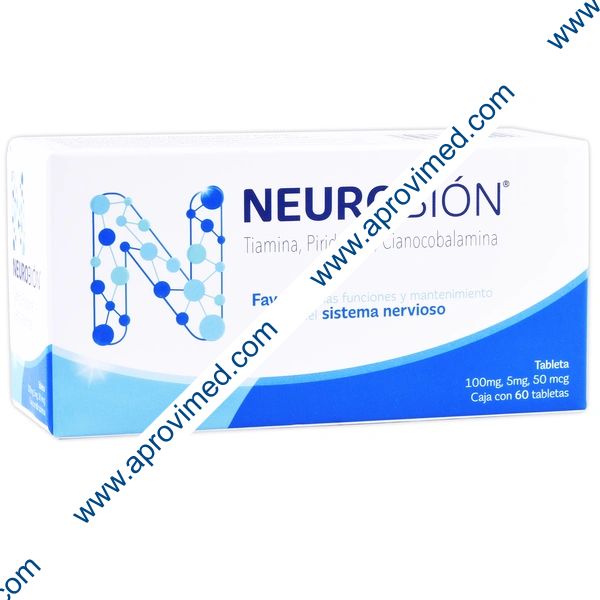 NEUROBIÓN c/60 TABS. 100 MG/5 MG/50 MCG.