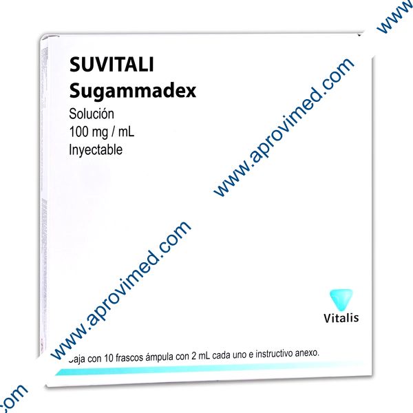 SUVITALI Sol. Iny. c/10 FCOS. AMP. 100 MG/1 ML.