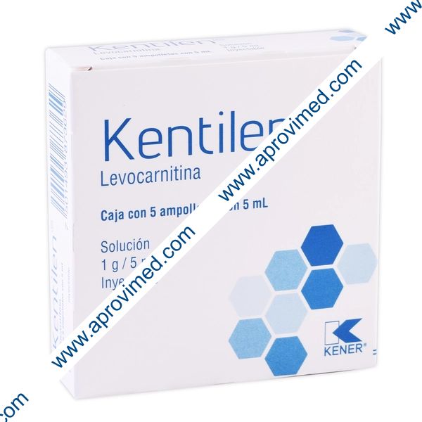 KENTILEN Sol. Iny. c/5 AMPTAS. 1 G/5 ML.