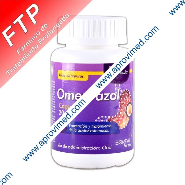 OMEPRAZOL (Boreal Farma) c/60 CAPS. 20 MG.