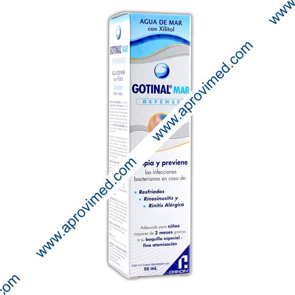 GOTINAL MAR DEFENSE Sol. Nasal Infantil Fco. Atomizador 50 ML.