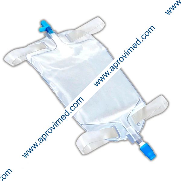 BOLSA PARA RECOLECCIÓN DE ORINA p/PIERNA (Edigar) Cap. 650 ML.