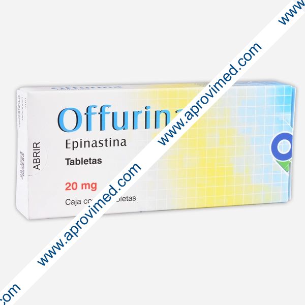 OFFURINA c/10 TABS. 20 MG.