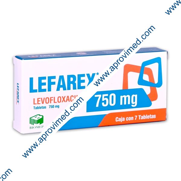 LEFAREX c/7 TABS. 750 MG.