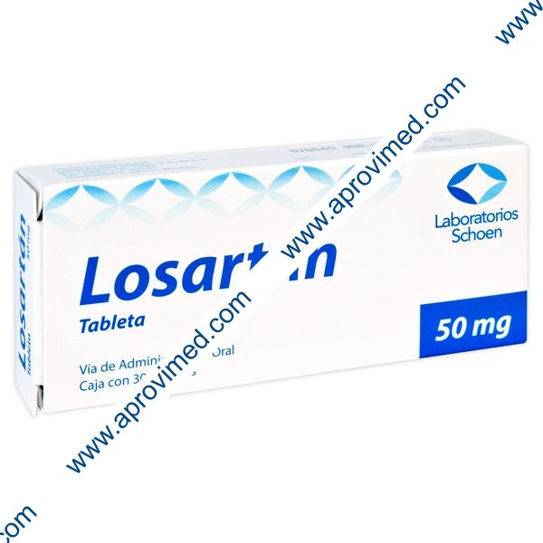 LOSARTÁN (Schoen) c/30 TABS. 50 MG.