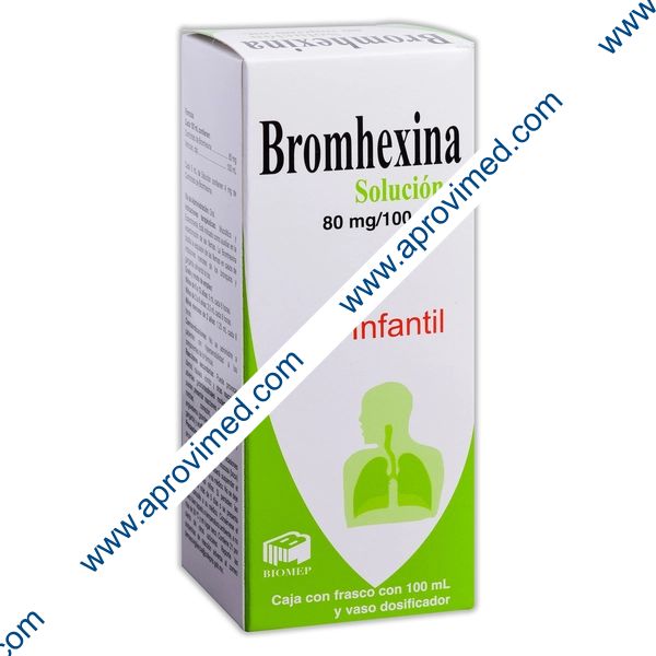 BROMHEXINA (Biomep) SOL. Infantil Fco. 100 ML. 80 MG/100 ML.