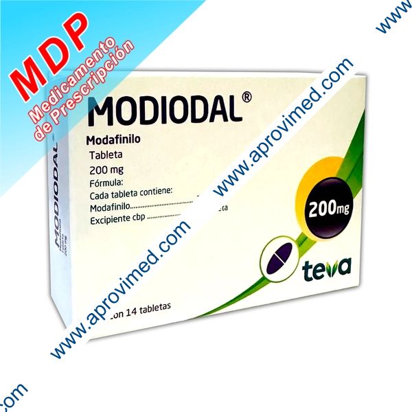 MODIODAL c/14 TABS. 200 MG.