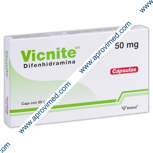 VICNITE c/ 20 CAPS. 50 MG.