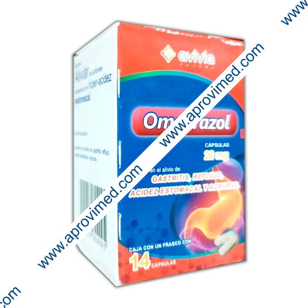 OMEPRAZOL (Avivia) c/ 14 CAPS. 20 MG.