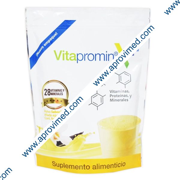VITAPROMIN POLVO Sabor Vainilla BOLSA c/400 G.