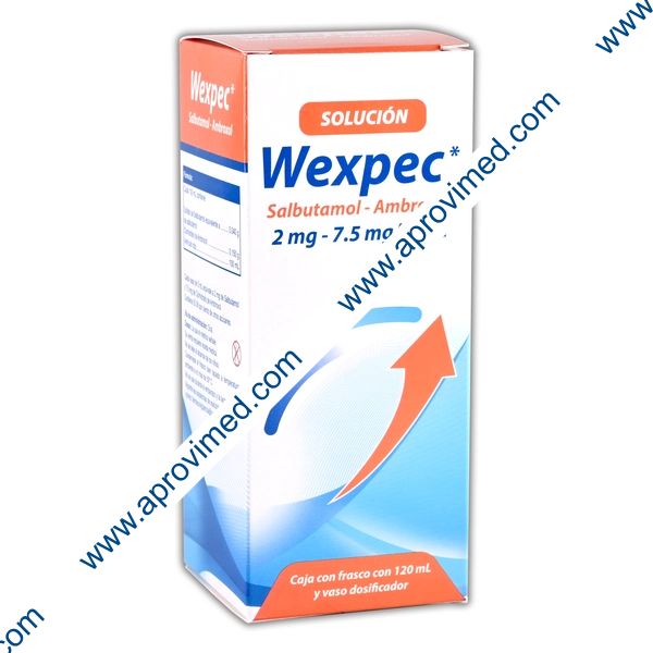 WEXPEC SOL. Fco. 120 ML. 2-7.5 MG/5 ML.
