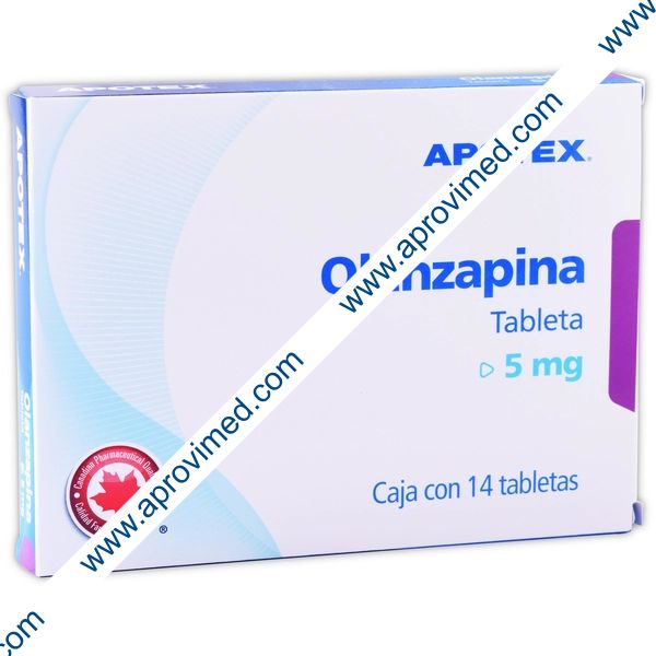 OLANZAPINA (Apotex) c/14 TABS. 5 MG.