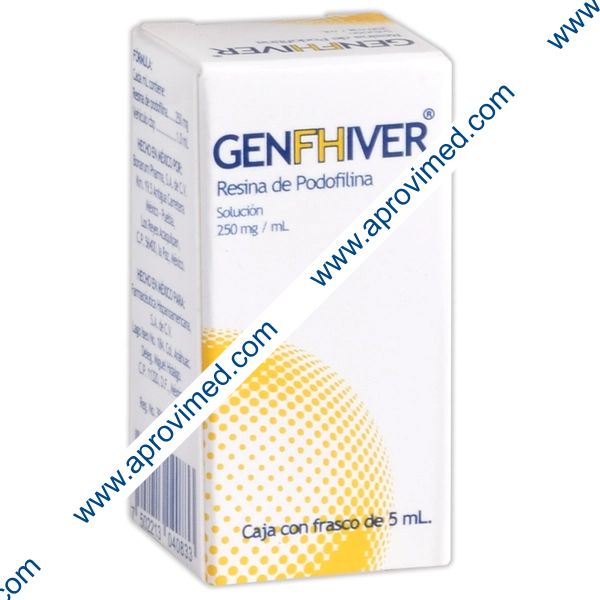 GENFHIVER SOL. Fco. 5 ML. 250 MG/1 ML.