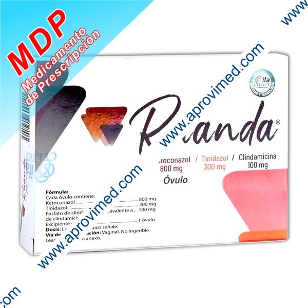 RUANDA c/3 ÓVULOS 800/300/100 MG.
