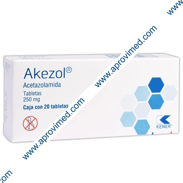 AKEZOL c/20 TABS. 250 MG.