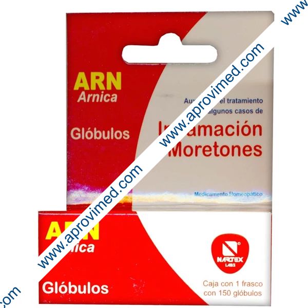 ARN Arnica c/150 GLÓBULOS 6 C.