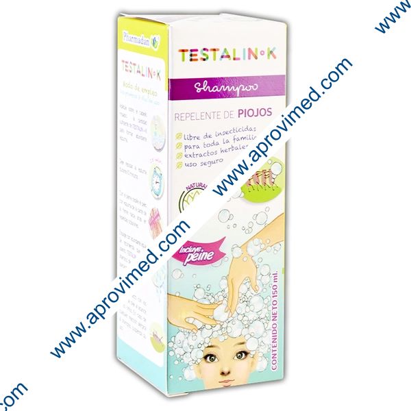 TESTALIN-K SHAMPOO Fco. c/150 ML.