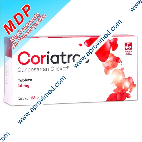 CORIATROS c/28 TABS 16 MG.