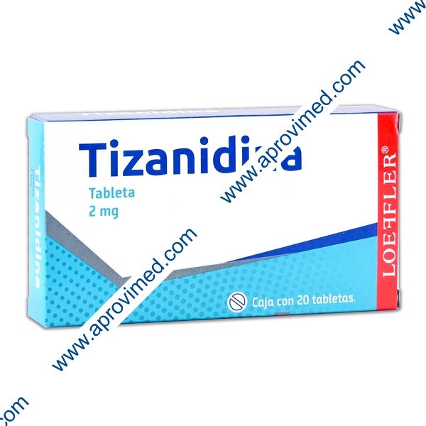 TIZANIDINA (Loeffler) c/20 TABS. 2 MG.