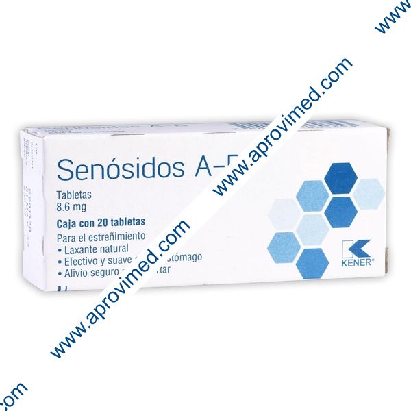 SENÓSIDOS A-B (Kener) c/20 TABS. 8.6 MG.