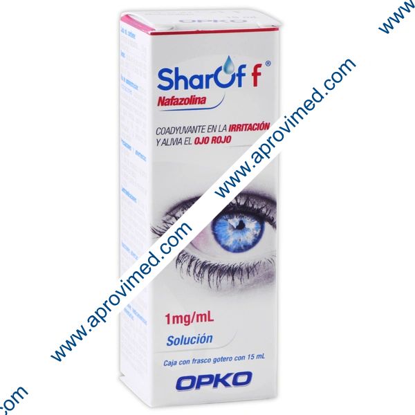 SHAROFF Sol. Oftálmica Fco. Gotero 15 ML. 1 MG/1 ML.