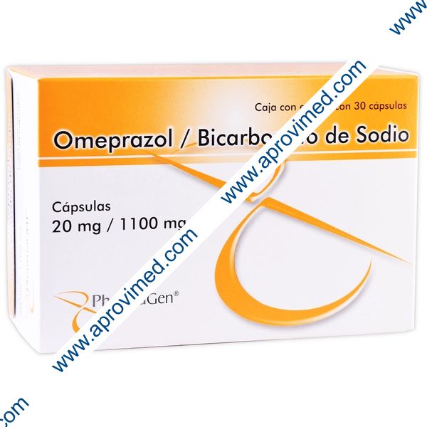 OMEPRAZOL/BICARBONATO DE SODIO (Pharmagen) c/30 CAPS. 20/1100 MG.