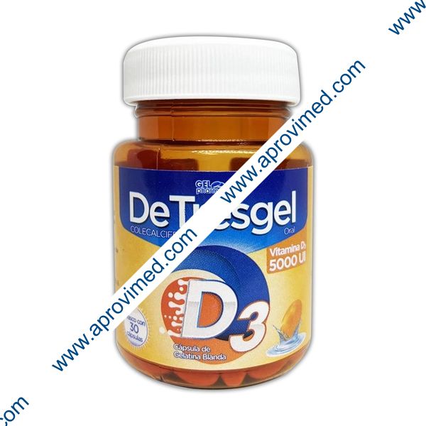 DETRESGEL c/30 CAPS. 5000 UI.