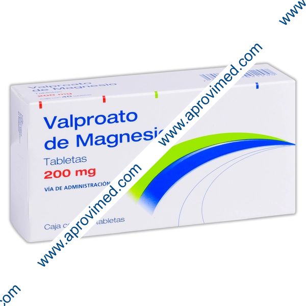 VALPROATO de MAGNESIO (Psicofarma) c/40 TABS. 200 MG.