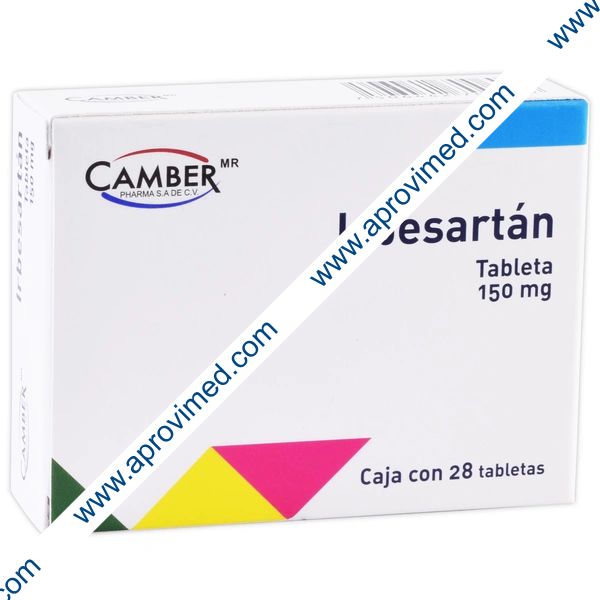 IRBESARTÁN (Camber) c/28 TABS. 150 MG.