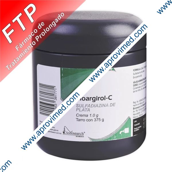 BIOARGIROL-C CREMA Tarro c/375 G. 1 G/100 G.
