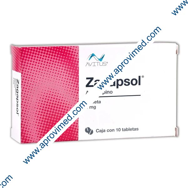 ZAGAPSOL c/10 TABS. 5 MG.