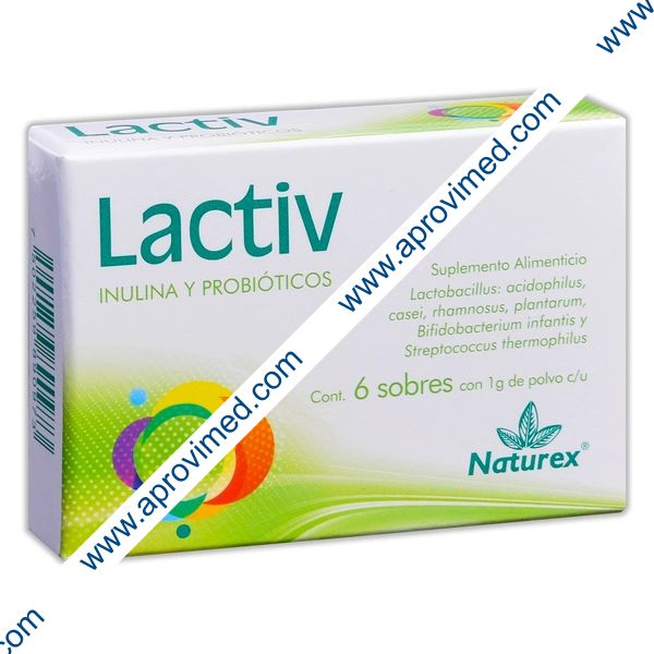 LACTIV c/6 SOBRES POLVO 1 G.