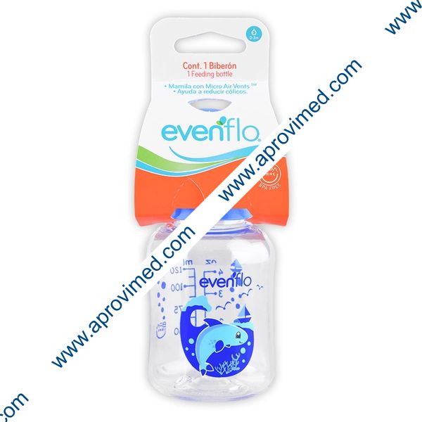 BIBERÓN "Sea Friends" c/MAMILA 4 OZ/120 ML.