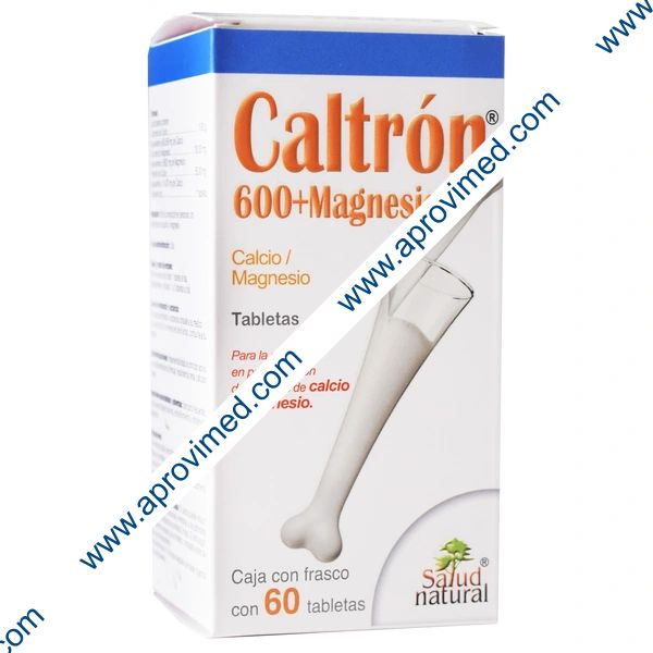 CALTRÓN 600+MAGNESIO c/60 TABS. 600/5.8 MG.