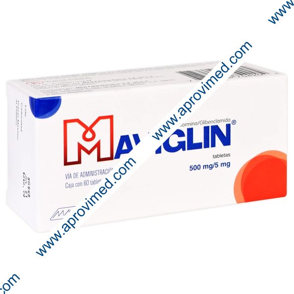 MAVIGLIN c/60 TABS. 500/5.0 MG.