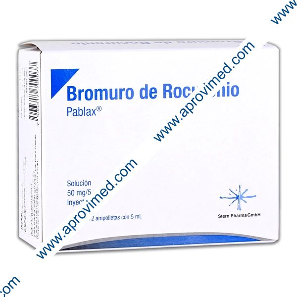 PABLAX Sol. Iny. c/12 AMPTAS. 50 MG/5 ML.