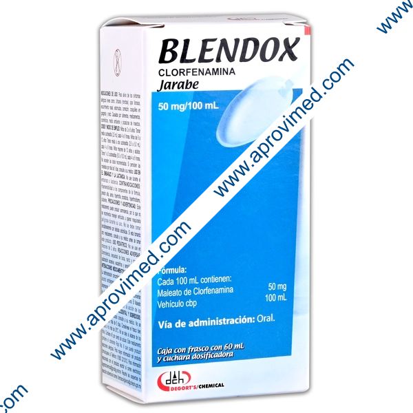 BLENDOX JARABE Fco. 60 ML. 50 MG/100 ML.